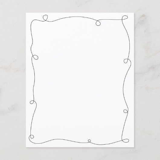 Was ist in deinem Brautparty? (Rückseite)