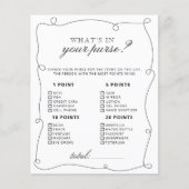 Was ist in deinem Brautparty? (Vorderseite)