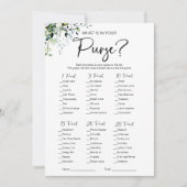 Was ist in deinem Brautparty? Einladung (Vorderseite)