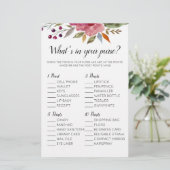 Was ist in deinem Brautparty "Floral"? (Stehend Vorderseite)