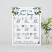 Was ist in deinem Brautparty Games Floral? (Stehend Vorderseite)