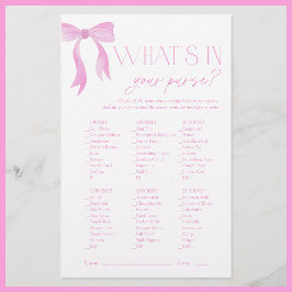 Was ist in deinem Brautparty Pink Bow?