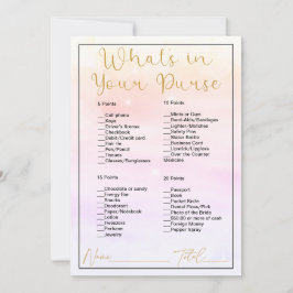 Was ist in deinem Brautparty "Taille Pastel Clouds Einladung