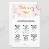 Was ist in deinem Handspiel? Baby Showspiele (Vorne/Hinten)