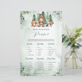 Was ist in deinem Handtaschenwild Waldtiere? (Stehend Vorderseite)