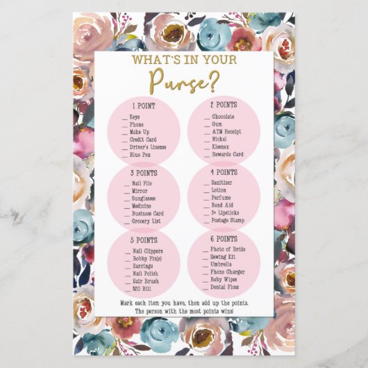 Was ist in deinem puren Duschspiel, Duschspielen? (Vorderseite)