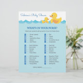 Was ist in deinem puren Gummipuffer Duck Baby Show (Stehend Vorderseite)