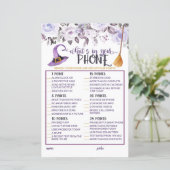 Was ist in deinem Telefon diese Hexe wird angeheft (Stehend Vorderseite)