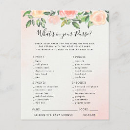 Was ist in deiner Geldbörse? | Baby Showspiel