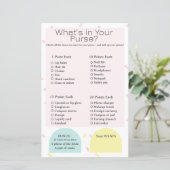 Was ist in deiner Geldbörse? Bridal oder Baby Show (Stehend Vorderseite)