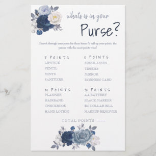 Was ist in deiner Geldbörse? Game Card Flyer