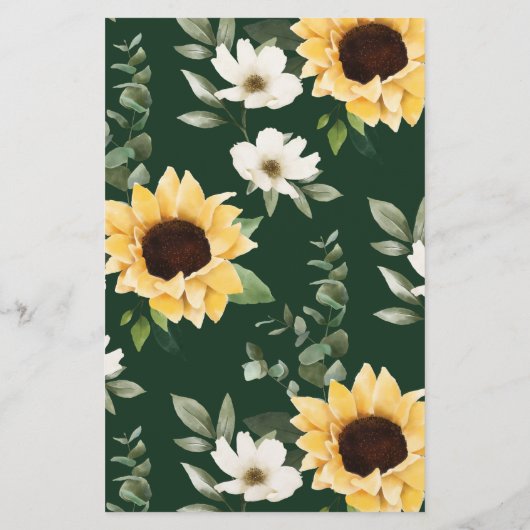 Was ist in deiner Geldbörse? Sonnenblumen-Brautpar (Rückseite)