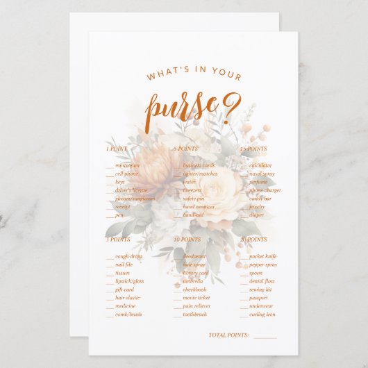 Was ist in deiner Hand? Fun Brautparty Game (Vorne/Hinten)