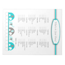 Was ist in deiner Handtasche Elephant Baby Shower 