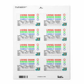 Was ist in der Box bewegliche Labels - Live/Fam/Di (Vorne)