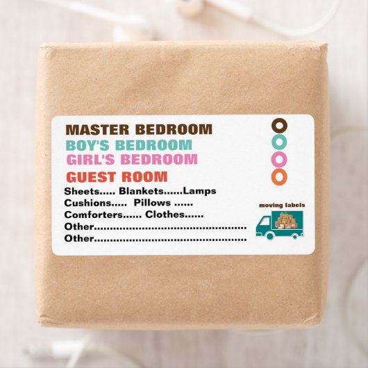 Was ist in der Box?- Umkleidemarken - Schlafzimmer (Insitu)