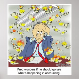 Was ist in der Buchhaltung? Poster