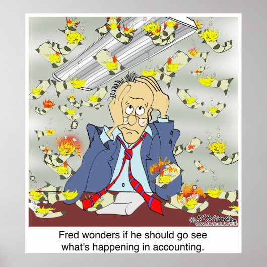 Was ist in der Buchhaltung? Poster (Vorne)