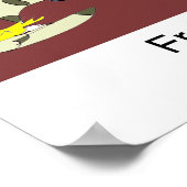 Was ist in der Buchhaltung? Poster (Ecke)