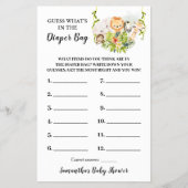 Was ist in der Doppel-Dschungel-Duschkarte? Flyer (Vorne)