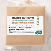 Was ist in der Schachtel, die Etiketten bewegen -  (Insitu)