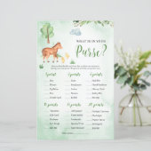 Was ist in Ihrem Geldbeutel Baby Shower Spiel Farm (Stehend Vorderseite)