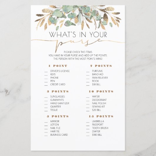 Was ist in Ihrer Kinderspielkarte? (Vorderseite)