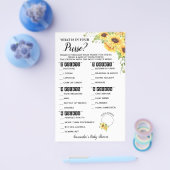 Was ist in Ihrer Kinderspielkarte? Flyer (Einzeln)