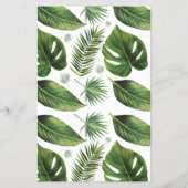 Was ist in Ihrer puristischen Tropenduschkarte? Flyer (Hinten)