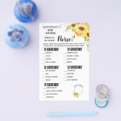 Was ist in Ihrer Purse Dusche zweisprachige Spielk Flyer (Einzeln)