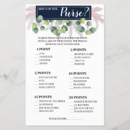 Was ist in Ihrer Purse Pampas Grass Game Card? Flyer