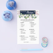 Was ist in Ihrer Purse Pampas Grass Game Card? Flyer (Einzeln)