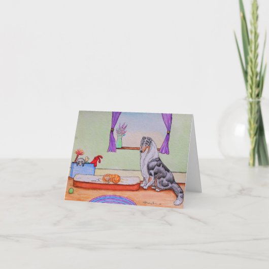 Was ist, ist Ihr Bergwerk 4x6 notecard Karte (Vorderseite)