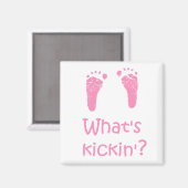Was ist Kickin? Magnet (Vorderseite/Rückseite)