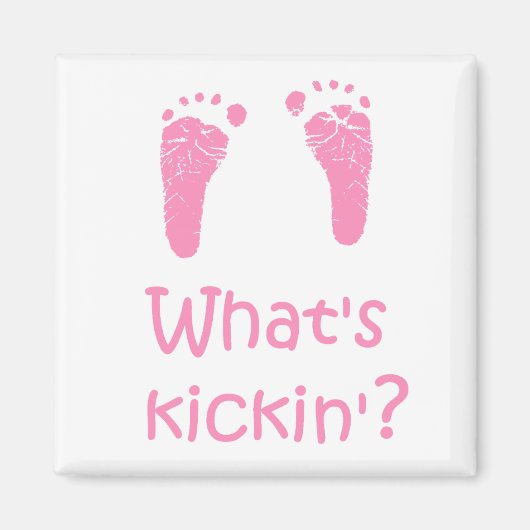 Was ist Kickin? Magnet (Vorne)