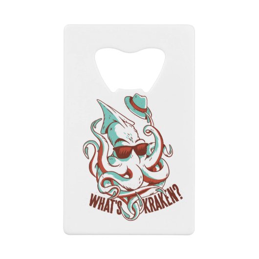 Was ist Kraken? Geldbeutel Flaschenöffner (Vorderseite)