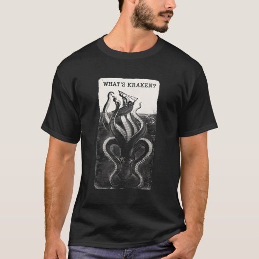 Was ist Kraken? T-Shirt (Vorderseite)