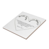 Was ist Liebe Gemein - Mama und Papa Tile Fliese (Seite)