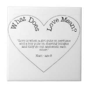 Was ist Liebe Gemein - Parfüm und Kölner Tile Fliese