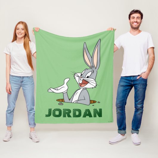 WAS IST LOS, DOC?™ BUGS BUNNY™ Rabbit Hole Fleecedecke (Beispiel)
