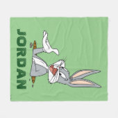WAS IST LOS, DOC?™ BUGS BUNNY™ Rabbit Hole Fleecedecke (Vorderseite (Horizontal))