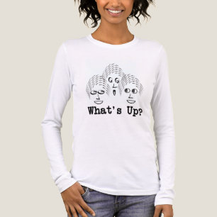 Was ist los? Geburtstagsgeschenk für Frauen Tri-Blend Shirt