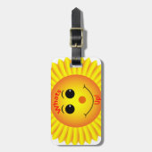 Was ist los! gepäckanhänger (Vorderseite vertikal)