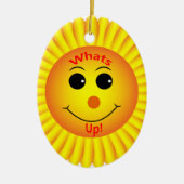 Was ist los! keramik ornament (Vorne)
