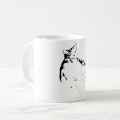 Was ist los, Mensch Kaffeetasse (Vorderseite Links)