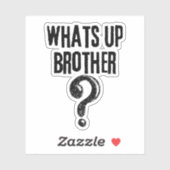Was ist los mit Brother? Aufkleber (Blatt)