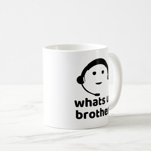 Was ist los mit Brother? Kaffeetasse (VorderseiteRechts)