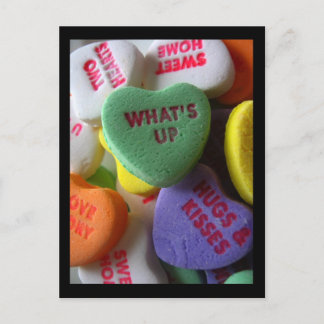 Was ist los? postkarte