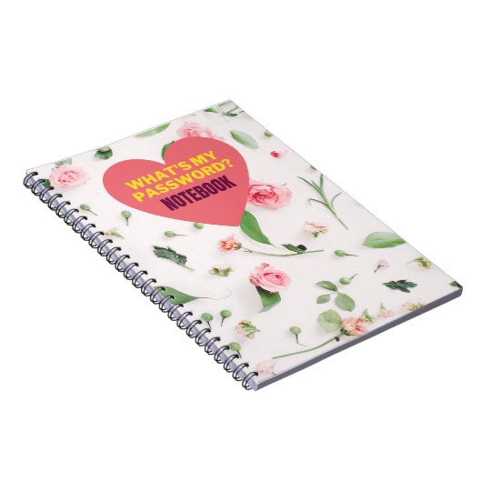 Was ist mein Password Spiral Notebook? Notizblock (Rechte Seite)