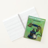 Was ist mein Spiralnotebook mit Passwort? Notizblock (Innenseite)